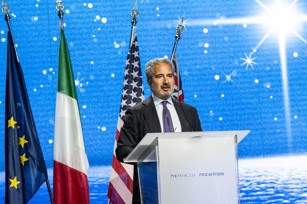 Pierroberto Folgiero, CEO and General Manager of Fincantieri