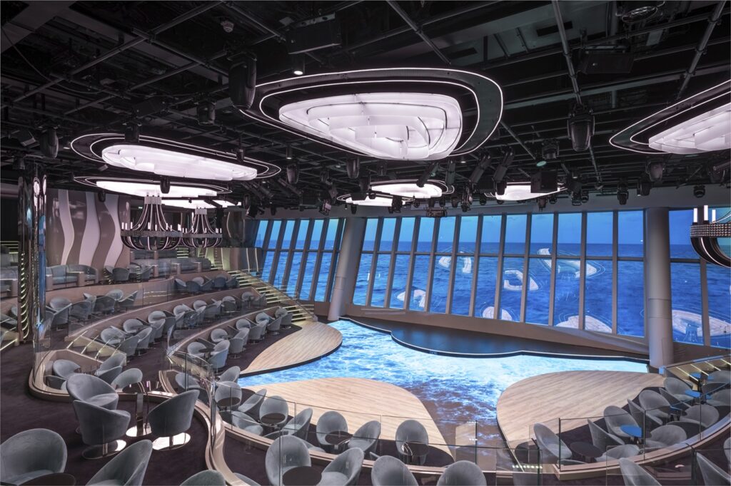 Panorama Lounge aboard MSC World Asia