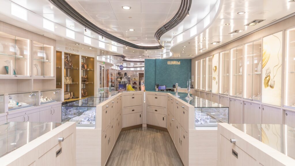 Renewed Effy jewelry boutique aboard Carnival Radiance
