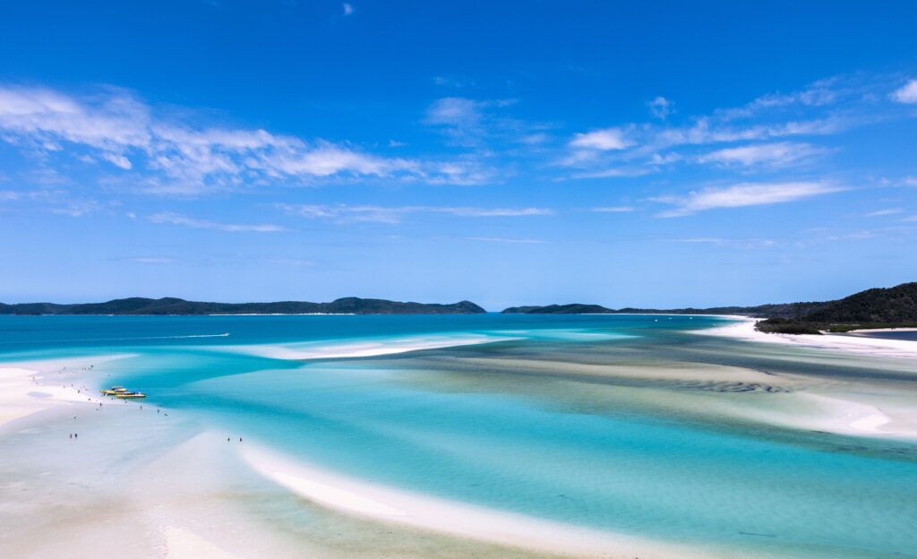 Whitsunday Islands in Queensland, Australia, with white sand beaches and turquoise water | Quantum of the Seas Brisbane